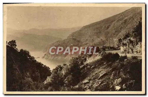 Cartes postales Porto Une Echappee Sur le Golfe Route de Piana a Porto