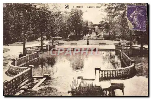 Cartes postales Dijon Square Darcy