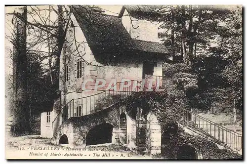 Cartes postales Versailles Hameau Marie Antoinette Le moulin