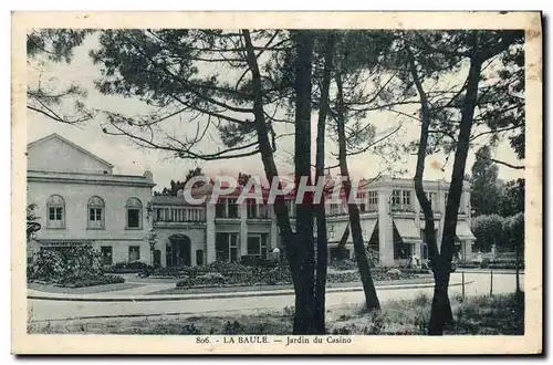 Cartes postales La Baule Jardin du Casino