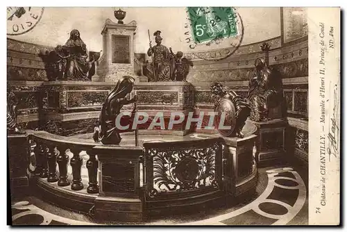 Cartes postales Chateau de Chantilly Mausolee d'Henri II Prince de conde
