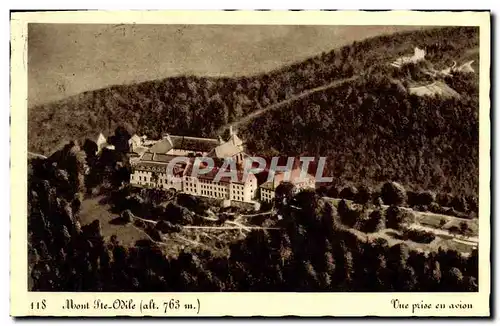 Cartes postales Mont Ste Odile Vue Prise en Avion