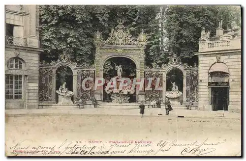 Cartes postales Nancy Fontaine De Neptune