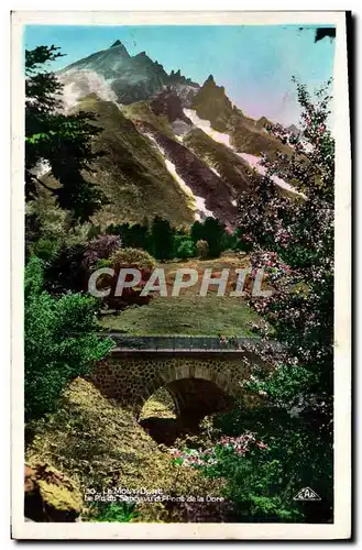 Cartes postales Le Mont Dore Le Pic Du Sancy Vu du Pont de la Dore