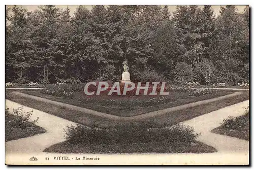 Cartes postales Vittel La Roseraie