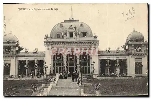 Cartes postales Vittel Le Casino Un Jour De Gala