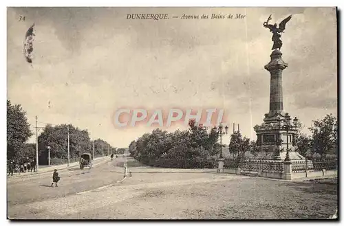 Cartes postales Dunkerque Avenue Des Bains De Mer