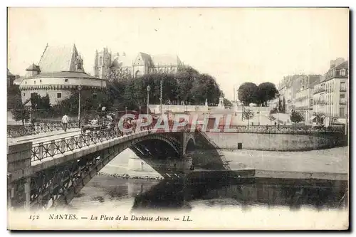 Cartes postales Nantes La Place De La Duchesse Anne