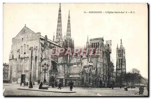 Cartes postales Bordeaux L'Eglise Saint Andre
