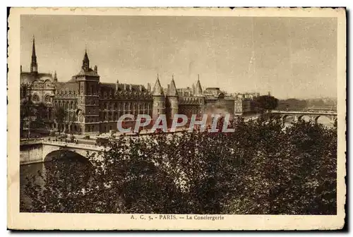 Cartes postales Paris La Conciergerie