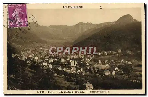 Ansichtskarte AK L&#39Auvergne Le Mont Dore Vue Generae