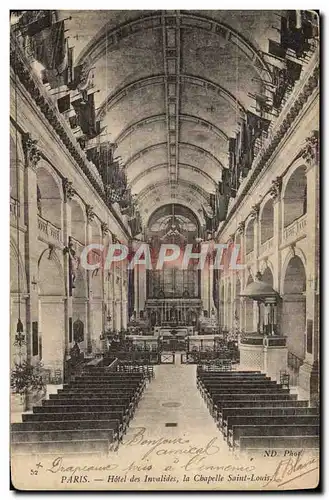 Cartes postales Paris Hotel des Invalides La Chapelle Saint Louis