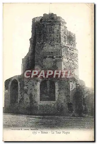 Cartes postales Nimes La Tour Magne