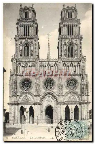 Cartes postales Orleans La Cathedrale