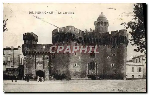 Cartes postales Perpignan Le Castillet