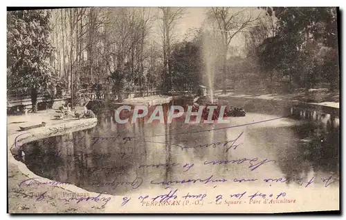 Cartes postales Perpignan Le Square Parc D&#39Aviculture