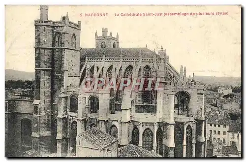 Cartes postales Narbonne La Cathedrale Saint Just