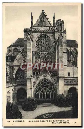 Cartes postales Auxerre Ancienne Abbaye De Saint Germain Transept Nord
