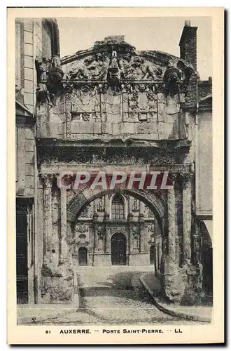 Cartes postales Auxerre Porte Saint Pierre