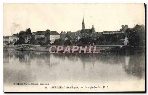 Cartes postales Bergerac Vue Generale