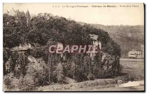 Ansichtskarte AK La Dordogne Pittoresque Chateau De Marzac Bords De La Vezere