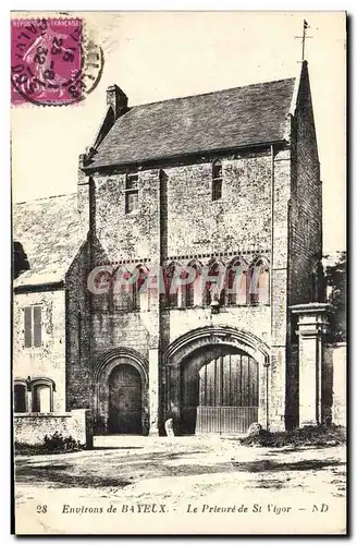Ansichtskarte AK Environs de Bayeux Le Prieure De St Vigor