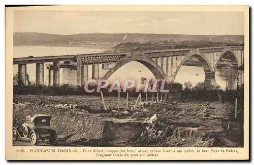 Ansichtskarte AK Plougastel Daoulas Pont Albert Louppe reliant Brest a son jardin