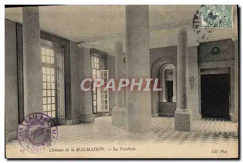 Cartes postales Chateau De La Malmaison Le vestibule
