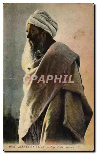 Cartes postales Scenes Et Types Type Arabe