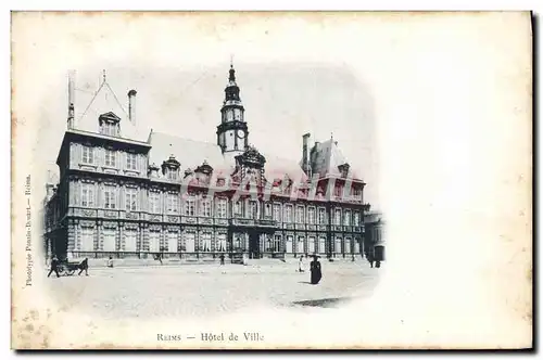 Cartes postales Reims Hotel De Ville