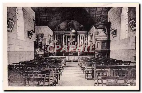 Ansichtskarte AK Lassy L&#39Interieur De I&#39Eglise