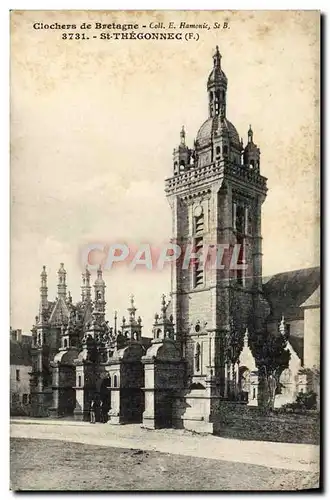 Cartes postales Clochers De Bretagne St Thegonnec