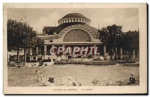 Cartes postales Evian Les Bains Le Casino