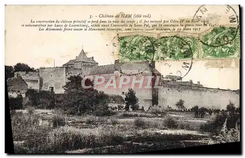Cartes postales Chateau De Ham