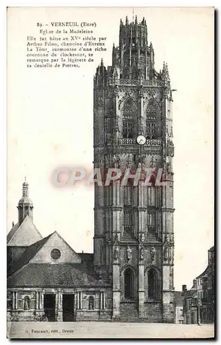 Cartes postales Verneuil Sur Avre Eglise Ste Madeleine