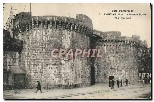 Cartes postales Saint Malo La Grande Porte