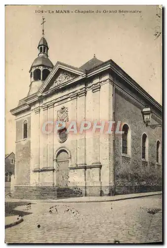 Ansichtskarte AK Le Mans Chapelle Du Grand Seminaire