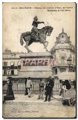 Cartes postales Orleans Statue De Jeanne D&#39Arc Per Foyatier