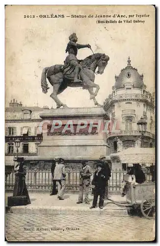 Cartes postales Orleans Statue De Jeanne D'Arc Per Foyatier