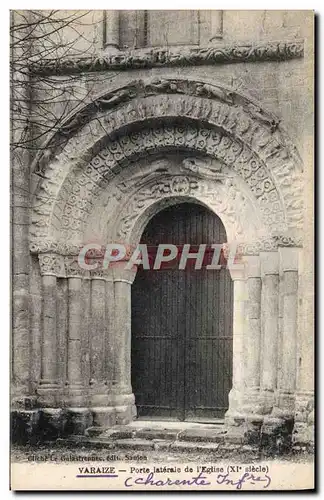 Cartes postales Varaize Porte Laterale De I'Eglise