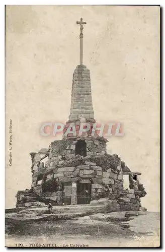 Cartes postales Tregastel Le Calvaire