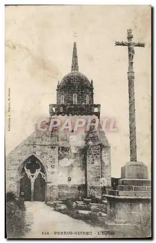 Cartes postales Perros Guirec L&#39Eglise