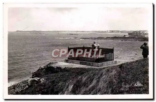 Ansichtskarte AK Saint Malo Tombeau De Chateaubriand