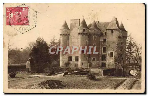Cartes postales Environs de St Benoit Du Sault Chateau De Chazelet