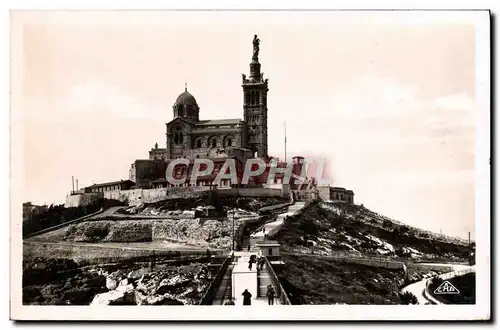 Cartes postales moderne Marseille ND De La Garde