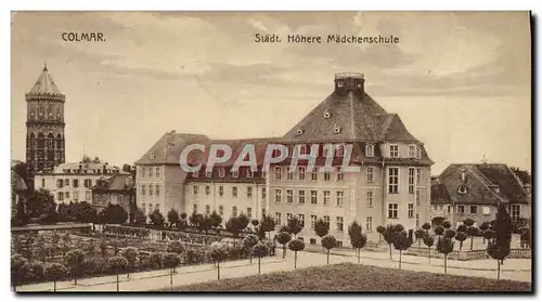 Cartes postales Colmar Stadt Honere Madchenschule