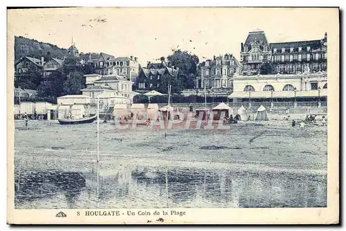 Cartes postales Houlgate Un Coin De La Plage