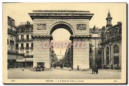 Cartes postales Dijon La Porte Guillaume Automobile