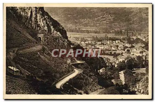 Ansichtskarte AK Les Beaux Paysages De France Les Pyrenees Cauterets A Pierrefitte