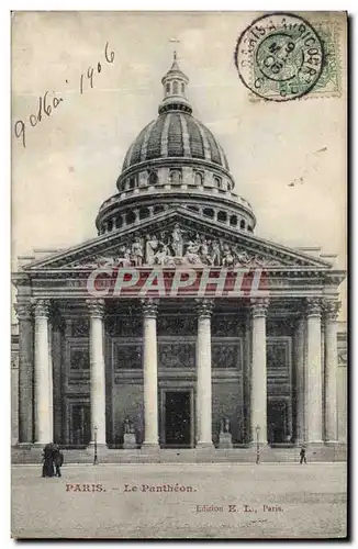 Cartes postales Paris Le Pantheon